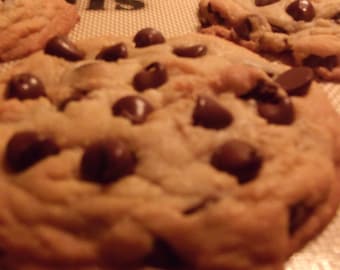 A Pound of Homemade Chocolate Chip Cookies
