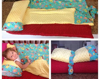 Kindermat Cover Nap Mat Cover Includes Pillow Blanket Cover And