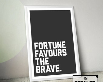 favours the brave meaning