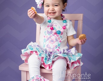 Made to match Easter Set by Amy's Buttons & Bows Chunky Necklace