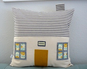 House Pillow - Decorative Pillow - House Warming Gift - Beach House - Home Decor - Nursery - Nursery Pillow - Pillow Cover - 77 Sunny Day
