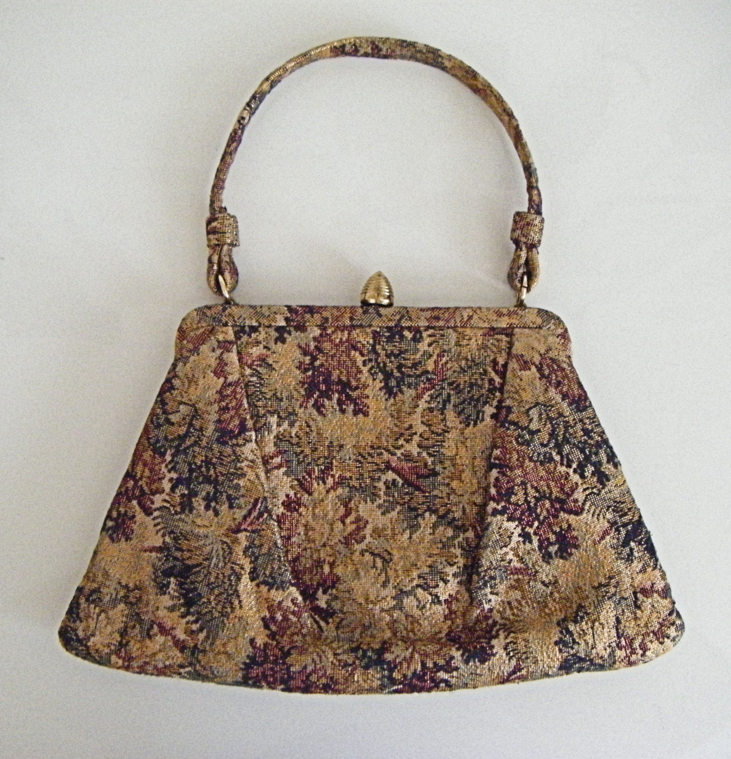Vintage Handbag/Purse Lewis Tapestry Handbag/Purse