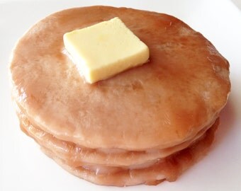Pancake Soap, Buttermilk Pancakes Soap, Stack of Pancakes, Pancakes and Maple Syrup Soap