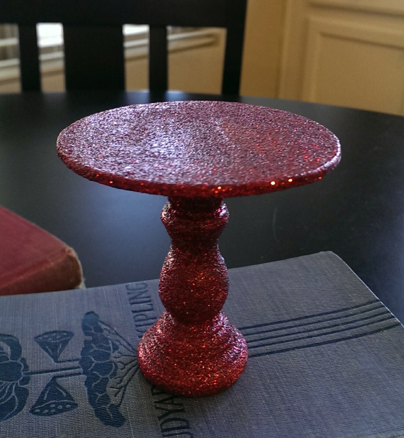 Red Glittery Mini Cupcake Stand set includes by PrettyPartyDetails