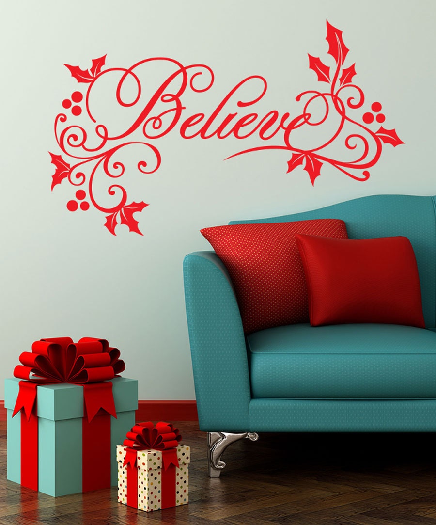 Believe Christmas Decorations 