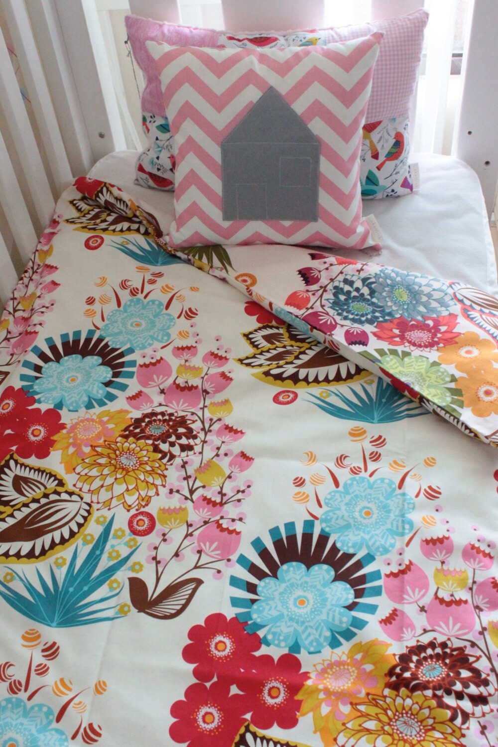 NEW Summer Totem Cot Quilt Cover Baby Quilt Cover Duvet
