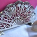 Silver Napkin Holder, Art Nouveau