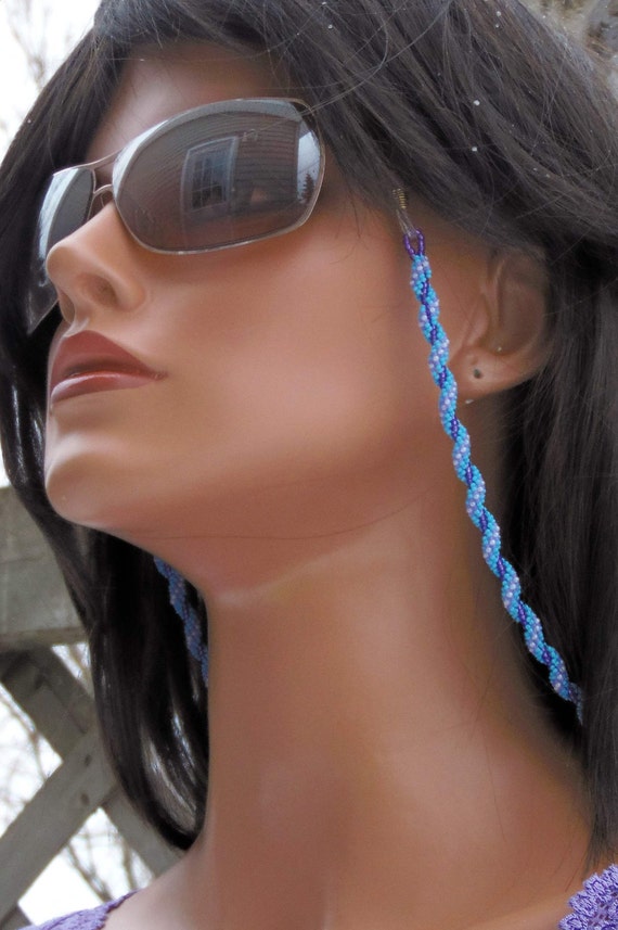 23 Inch Eyeglass Holder Ladies Beaded Rope Eyeglass Leash