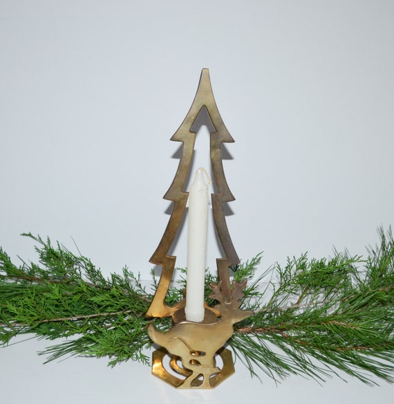 vintage christmas tree candle holder brass christmas tree vintage christmas tree candle holder brass christmas tree