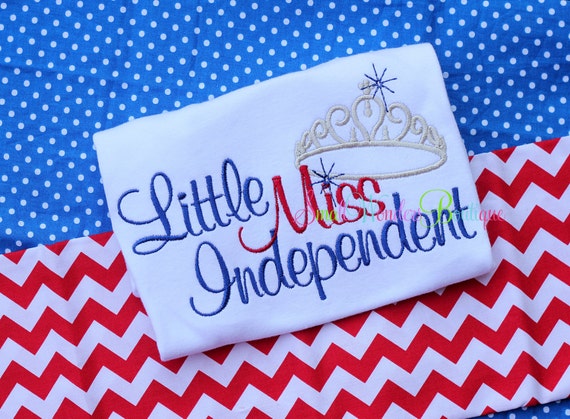 little miss independent shirt