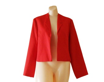 Popular items for red bolero jacket on Etsy