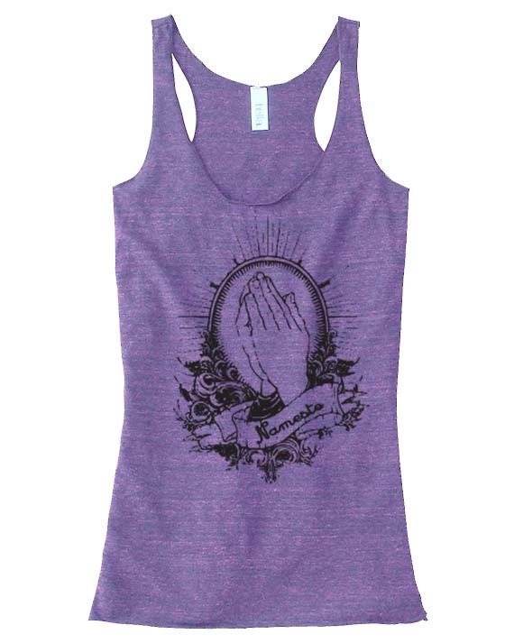 NAMASTE Racerback Tank Top Yoga Pilates Clothing by OhSudzGifts