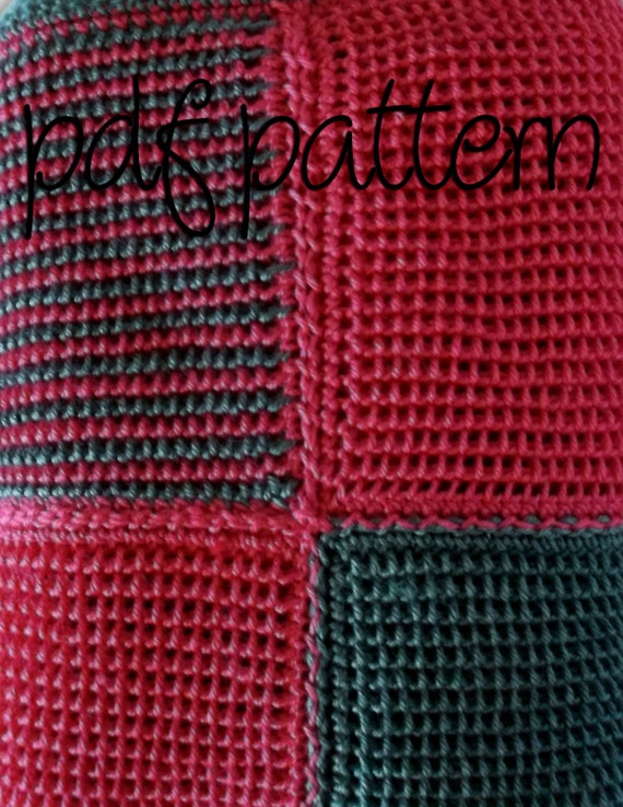 Items similar to PDF Crochet Pattern Intermediate Level Hot Pink