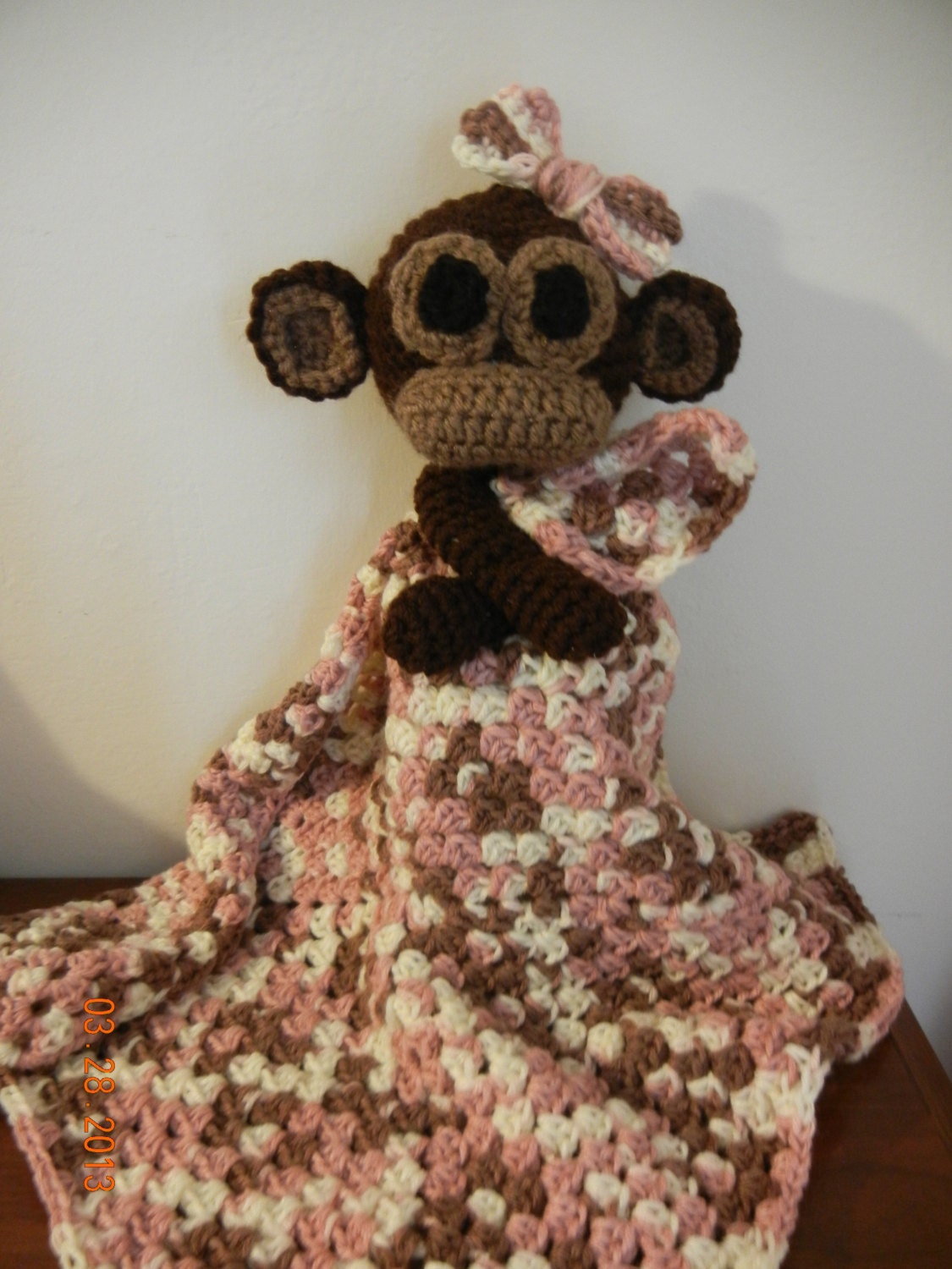 Sweet Monkey Lovey pattern