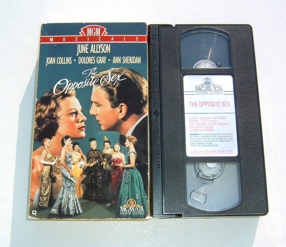 1956 The Opposite Sex Vhs 1991 Vintage Mgm Classic Movie With