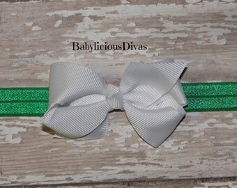 Babyhug Headbands with Bow Applique Free Size Pack of 3 - Purple & White