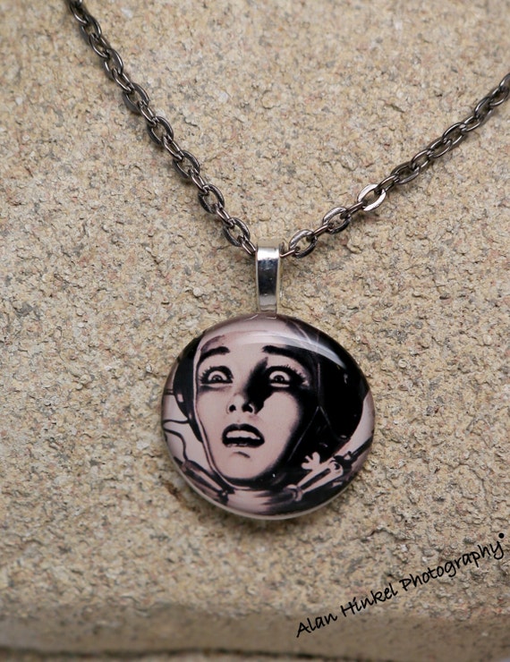 Horror Movie Pendant necklace Scary Spooky Goth Halloween