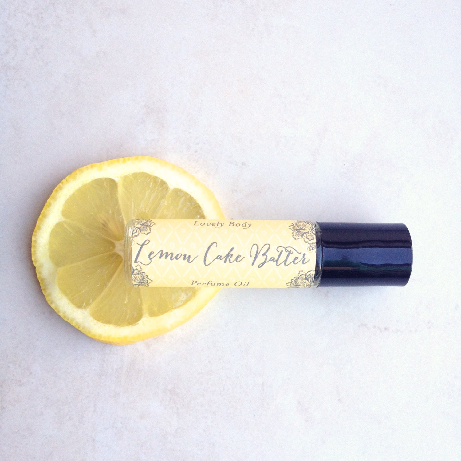 Lemon Cake Batter Perfume Oil Lemon Zest Sweet Cake Batter
