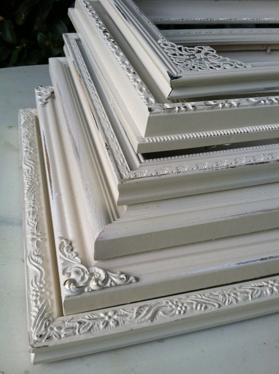 one 8x10 picture frame vintage ornate shabby chic by thepaintedldy one 8x10 picture frame vintage ornate shabby chic by thepaintedldy