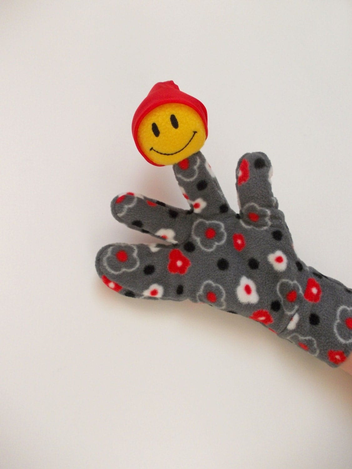Hand puppet Smiley face Puppets toy puppets cute toy
