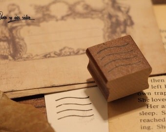 Korean wooden wood square Stamp Letter Rubber Stamp Set stamp up stampin up