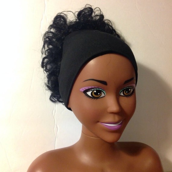 Black Bandana HeadbandBandana Headbandwide by trendybowsnbands