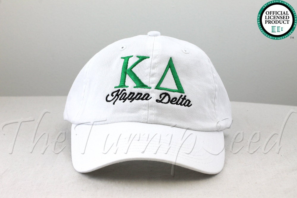 Kappa Delta Sorority Baseball Cap Custom Color Hat and