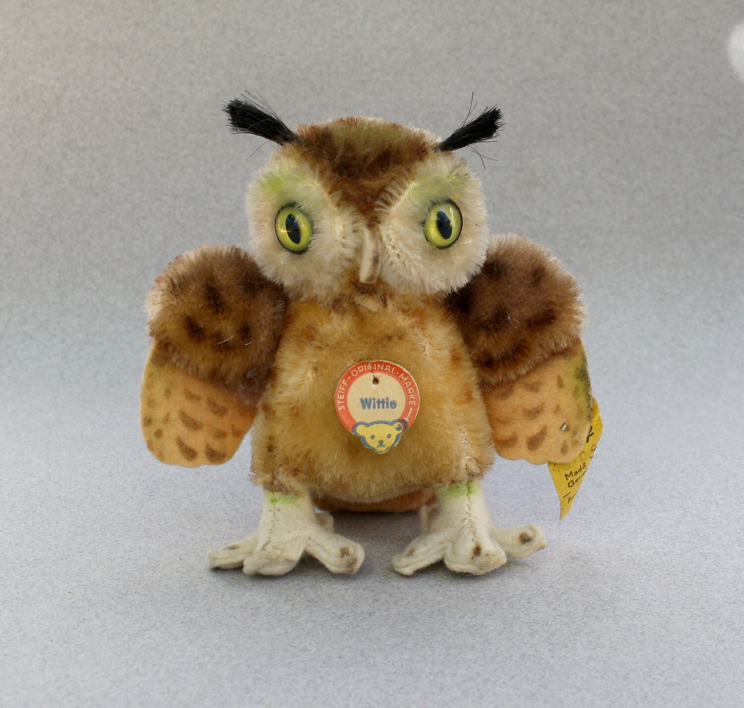 steiff owl vintage