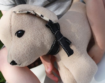 Puppy Dog Plush Sewing PATTERN Labrador