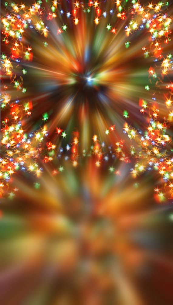 Items similar to Christmas Kaleidoscope Lights Photography Backdrop on Etsy