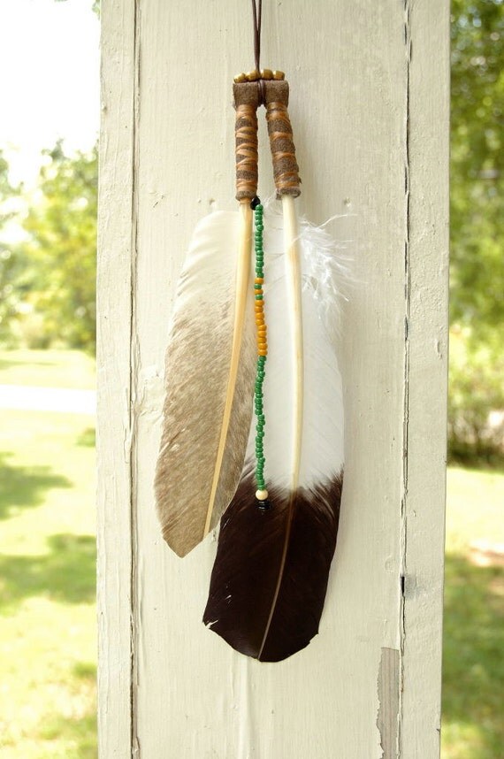 Native American Hair Tie by MindGypsy on Etsy