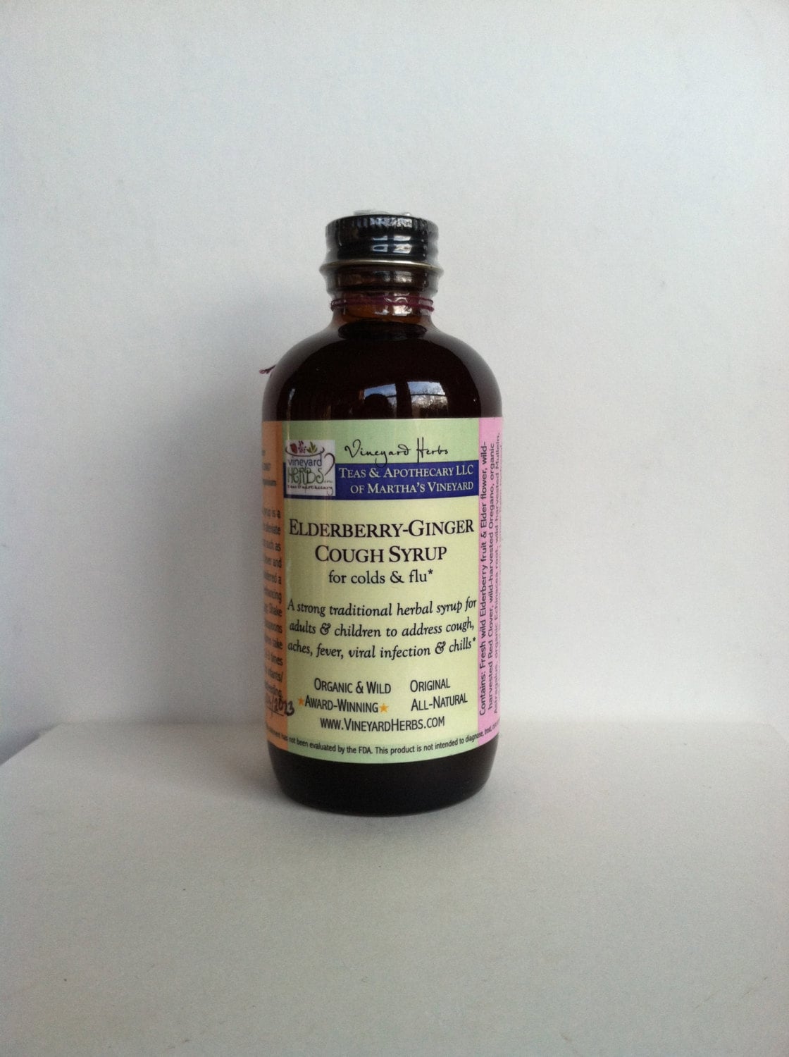 Elderberry Ginger Cough Syrup