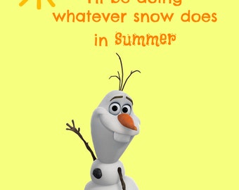 Olaf Summer Quotes. QuotesGram