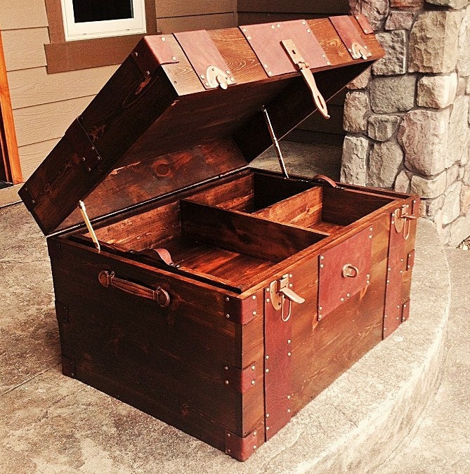 Horse and Hunting Tack Trunk