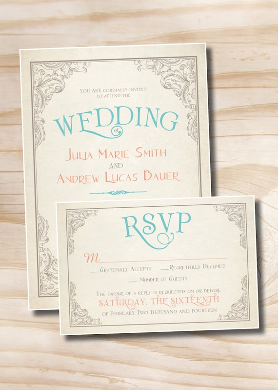 rsvp card printing