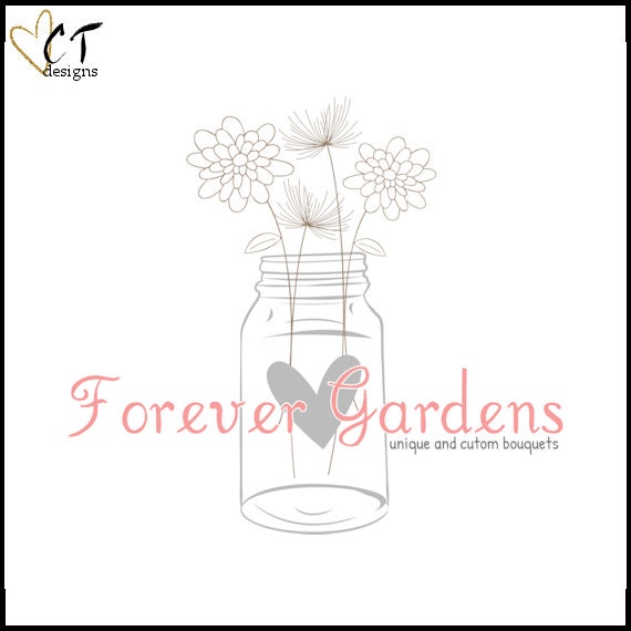 Forever Gardens Premade Logo Il_570xn