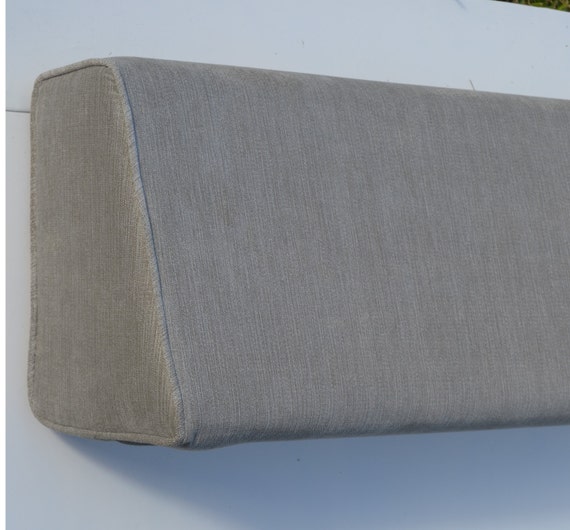 Daybed Wedge Bolster Foam and Cover Chenille by DQPINTERIORS