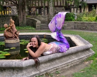 Custom Made Swimmable Silicone Mermaid Tail