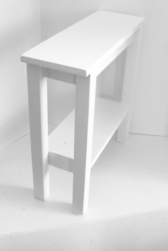 Modern Narrow Table End Table Side Table Narrow Table