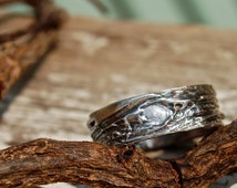 artisan wedding rings and trees