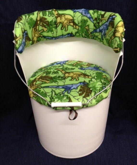 5 Gallon Bucket Chair Dino Camo by Bucket2Bucket on Etsy