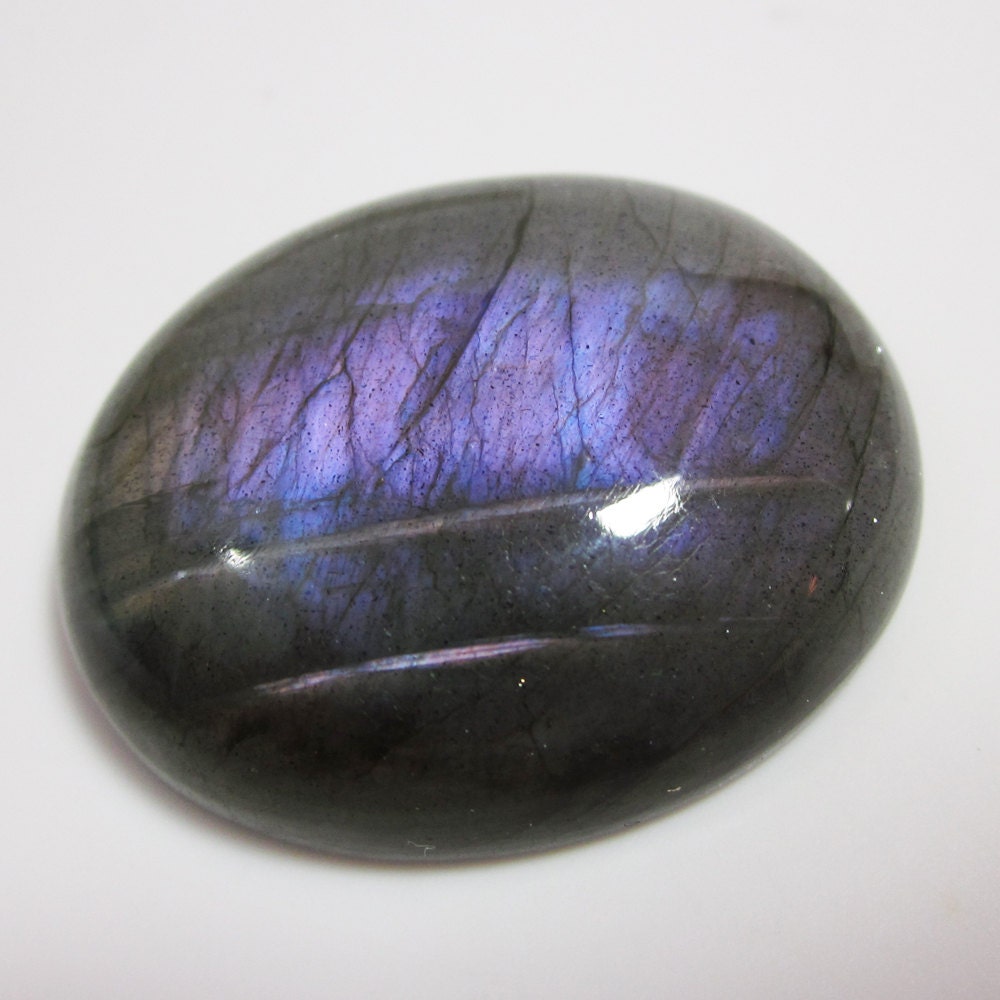 rare purple labradorite cabochon no. 298