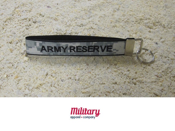 US Army Reserve Key Chain by MilitaryApparelCo on Etsy