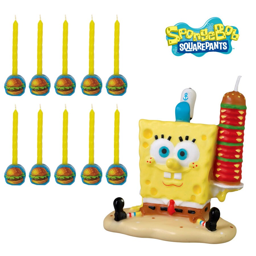 SpongeBob SquarePants Birthday Candle SpongeBob by iluvdesign