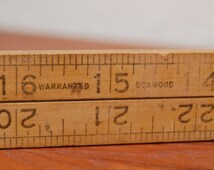 Popular items for folding wood ruler on Etsy