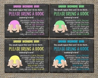 Popular items for please bring a book on Etsy