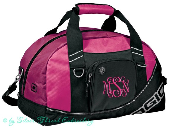 Items similar to Personalized Duffle Bag Monogrammed Gym Duffel Ogio on Etsy