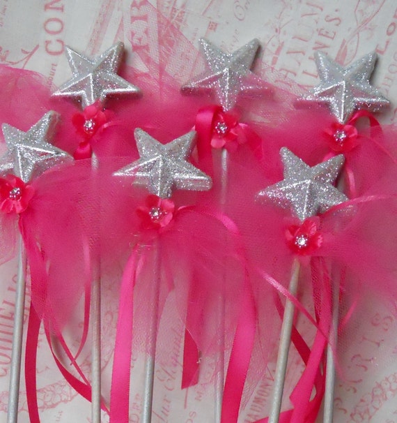 Princess Party Favor Wands set of 6
