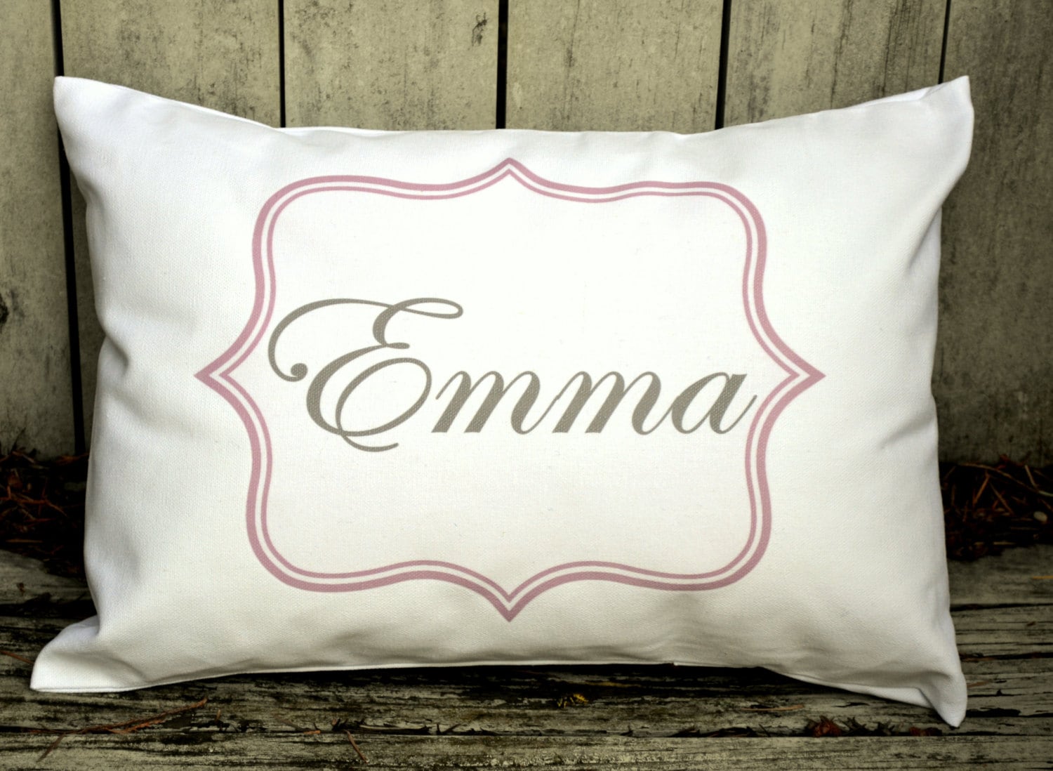 Personalized baby pillow Newborn gift girls pillow name