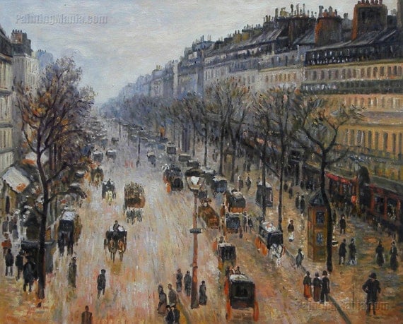 Boulevard Montmartre Winter Morning Camille Pissarro   Il 570xN.539735982 Neuh 